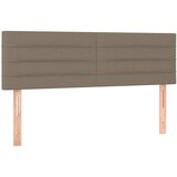 Maison Chic Posteljno vzglavje - Vzglavna omarica 2 kosa taupe 72x5x78/88 cm blago, (22078073) | Shoptok.si