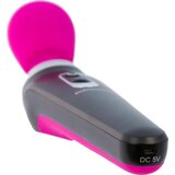 Palm Power Extreme Wand - masažni vibrator z možnostjo polnjenja (roza-črna) | Shoptok.si