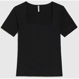 Marisse Black Diamond Neckline Blouse | ePonuda.com