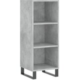  Visoka komoda siva betona 34,5x34x180 cm od konstruiranog drva | shoptok.hr