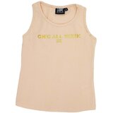 Leone 1947 Majice brez rokavov Girl Tank Chic Gold Rumena Cene