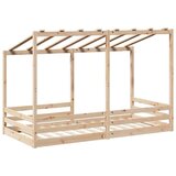  Dječji krevet s krovom 100 x 200 cm od masivne borovine | shoptok.hr