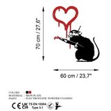 WALLXPERT zidna dekoracija Banksy Metal 08 | ePonuda.com