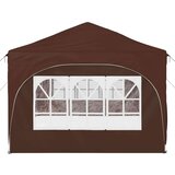  Zložljivi šotor za zabave 575 x 288 x 245 cm Rjava, (5000248640) | Shoptok.si