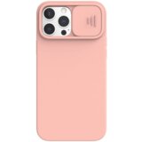Onasi Lens Cover silikonski ovitek zaščita za iPhone 15 Pro - roza | Shoptok.si
