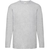 Fruit Of The Loom Value Men's Grey Long Sleeve T-shirt | shoptok.hr