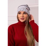 Kesi Cap with fleece Monika K256 black+grey Cijene