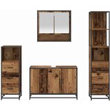 vidaXL Komplet pohištva za kopalnico 4 pcs Star les 90 x 33 x 60 cm | Shoptok.si