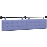  Držeće uzglavlje Zidne Traper plava 210 x 55 x 5 cm tkanina - Trapere plave boje 200 cm bez LED | shoptok.hr