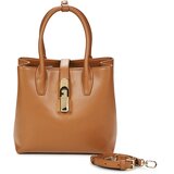 Furla Torbe za čez ramo GOCCIA S TOTE BASE 22 Kostanjeva Cene