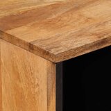  Kreveta s pohranom Prirodna 80 x 33 x 75 cm Čvrsto drvo manga | shoptok.hr