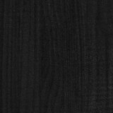  Vrtne sadilice 2 kom crne 40 x 40 x 70 cm od masivne borovine | shoptok.hr
