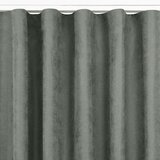  Curtain MILANA color gray style classic transparent wave tape 7 cm chenille 420x245 HOMEDE | shoptok.hr