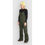 Volcom Swift Bib Pants dark green Cene