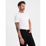 Ombre Men's BASIC classic cotton T-shirt - white | shoptok.hr