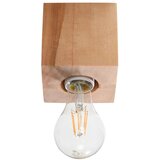  Sollux SL.0675 - Stropno svetlo ABEL 1xE27/60W/230V drvo | Eponuda.com