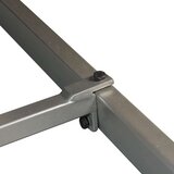  Jedilna miza trden palisander in jeklo 180 cm, (20711153) | Shoptok.si