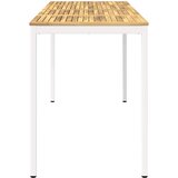  Stol za bar u vrtu Bijela 196 x 80,5 x 105 cm | shoptok.hr