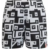 Adidas MH AOP SHO Y Kupaće kratke hlače za dječake, crna, veličina