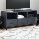 vidaXL TV omarica antracitna 100,5x39x43,5 cm hladno valjano jeklo Cene