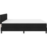  Krevet s podnicom i madracem Crna 180x200 cm Tkanina | shoptok.hr