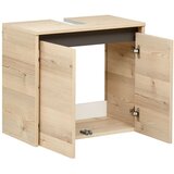 Pelipal Stenska omarica za pod umivalnik v borovem dekorju v naravni barvi 53x60 cm Quickset 393 – | Shoptok.si