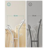  Mobilna stojeća vešalica LINEA, bela | Eponuda.com