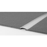 LOGOCLIC Prehodni profil Logoclic (legirano jeklo, mat, 0,9 m x 30 mm, vrsta montaže: samolepilna) Cene