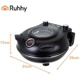 Ruhhy mini pizza pećnica 420°C s keramičkim kamenom – električna pizza peć, 1200W, set s priborom | shoptok.hr