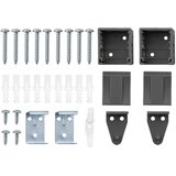  Venecijanski zastore Tamno siva 175 x 155 cm Aluminij | shoptok.hr