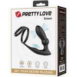 Pretty Love 2025 Erekcijski ObroČek Z Analnim Čepom Pretty Love Emoni | Shoptok.si