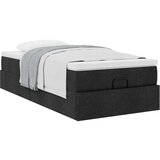vidaXL otomanski okvir kreveta s madraca crni 80x200cm od tkanine | shoptok.hr