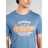 Jack & Jones Majica 'JJELOGO' opal / narančasta / bijela | shoptok.hr