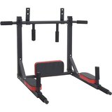  Stalak za zgibove i dipove Crna i crvena 89 x 59 x 70 cm | shoptok.hr