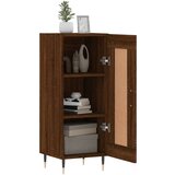  Komoda boja smeđeg hrasta 34 5 x 34 x 90 cm konstruirano drvo | shoptok.hr