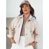 DStreet Kurtka jeansowa damska ASFA jasnobeżowa | Shoptok.si