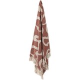 Bloomingville Rjava odeja iz recikliranega bombaža 130x160 cm Salobre – Cene