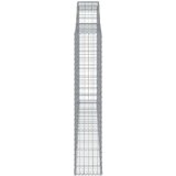  Lučne gabionske košare 3 kom 300x30x160/180cm pocinčano željezo | shoptok.hr