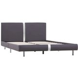  Posteljni okvir sivo umetno usnje 140x200 cm | Shoptok.si