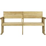 vidaXL Vrtna klupa 172 cm od impregnirane borovine | shoptok.hr