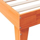  Krevet s regalom za knjige bez madraca 120 x 190 cm od borovine | shoptok.hr