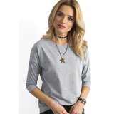 BASIC Feel Good Blouse-RV-BZ-4661.48P-grey | Shoptok.si