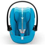 Cybex Avtosedež i-size 40-87 cm Cloud G Plus beach blue, turquoise | Shoptok.si