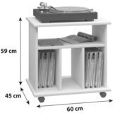 MID.YOU regal retal, bukev, 60 cm | Shoptok.si