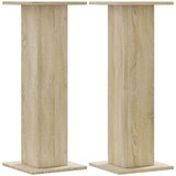 vidaXL Stojalo za zvočnike 2 kosa sonoma hrast 30x30x80 cm inž. les | Shoptok.si
