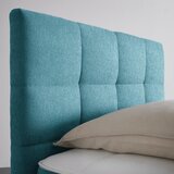 Mömax Postelja Boxspring Oviedo, Turkizna, 140x200 | Shoptok.si