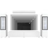 XXXL Dnevni Regal Vera I, Siva Z Osvetlitvijo, 4-Delni | Shoptok.si