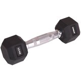 Enero FIT HEX gumirana bučica 2,5 kg – jekleni, protidrsni ročaj, šestkotna oblika Cene