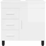  Toaletna jedinica Bijela visokog sjaja 60 x 35 x 60 cm | shoptok.hr