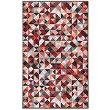 Mila Home rdeča/siva pralna preproga 80x150 cm ignite – Cene